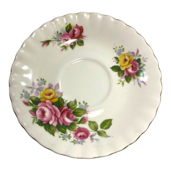 Royal Albert Bone China Teacup & Saucer Westbury Summertime Series England - Picture 7 of 9